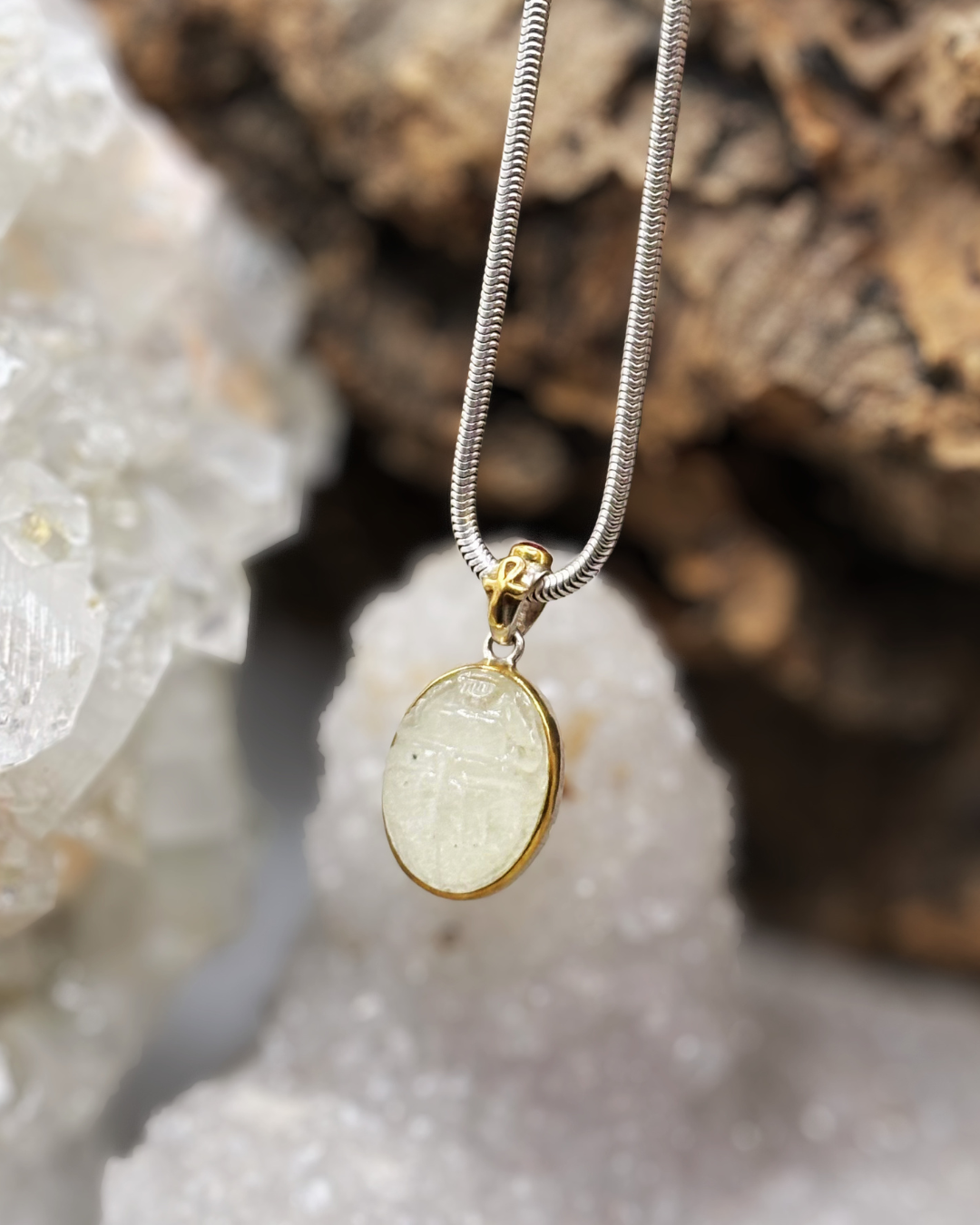 Tektite Scarab